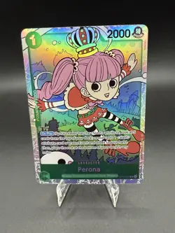 Perona OP12-034 SR Legacy of the Master One Piece Card Game English - Image 1