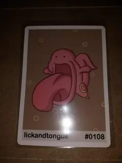 Pookiemoot Parody Card Fan Art Derpy Lickandtongue - Image 1