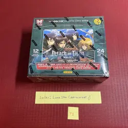 2018 Panini Metax Trading Card Game Attack on Titan Booster Box new sealed 613297916079 - Image 1