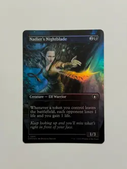 Nadier's Nightblade (CMM) 641 Foil - Image 1
