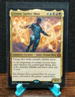 Magic the Gathering Marvel's Spider-man Cosmic Spider-Man M0127 Standard Regular - Image 1
