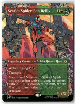Scarlet Spider, Ben Reilly (Borderless) Marvel's Spider-Man Regular - Image 1