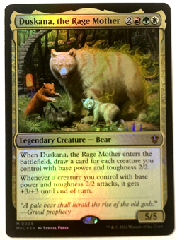 MTG Duskana, the Rage Mother FOIL Commander: Murders at Karlov Manor 0005 NM - Image 1