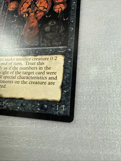 Magic the Gathering Sorceress Queen Arabian Nights NM h - Image 3