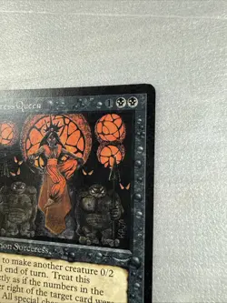 Magic the Gathering Sorceress Queen Arabian Nights NM h - Image 4