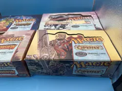 X4 Empty Mtg Booster Boxes (Mercadian Masques, Invasion X2, Odyssey For Display - Image 3