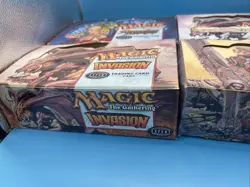 X4 Empty Mtg Booster Boxes (Mercadian Masques, Invasion X2, Odyssey For Display - Image 4
