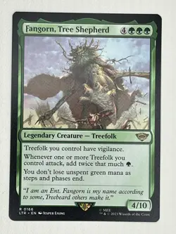 Fangorn, Tree Shepherd - 0166 - MTG The Lord of the Rings - NM - Regular Rare - Image 1