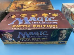 Mtg Fifth Edition, 7th Edition & 9th Edition Empty Booster Boxes For Display! - Image 3