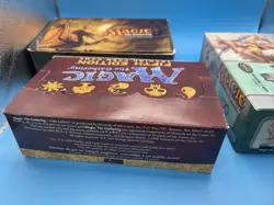 Mtg Fifth Edition, 7th Edition & 9th Edition Empty Booster Boxes For Display! - Image 4