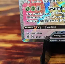 2022 Beedrill V 160/189 Sword & Shield/Astral Radiance Holo Full Art POKEMON TCG - Image 5