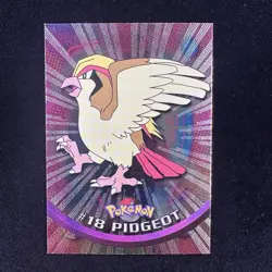 1999 Topps Pokemon TV Series 1 Pidgeot Foil (Black Logo) - Image 1