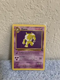 Pokemon TCG Hypno 23/62 Non-Holo Fossil - Image 1