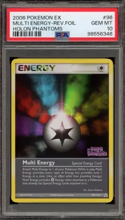 Pokemon Multi Energy EX Holon Phantoms Reverse Holo Rare #96 PSA 10 Gem Mint - Image 1