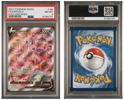 Pokemon TCG Espeon V 180/203 SWSH Evolving Skies Alternative Art PSA 8 NM-MT - Image 2
