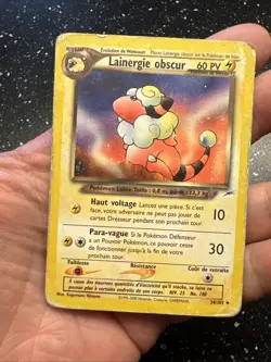 Carte Pokemon Wizards Neo Destiny Lainergie Obscur 34/105 Francais Vf Fr - Image 2
