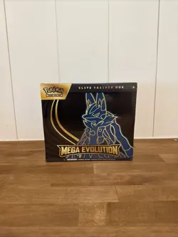 Pokemon Mega Evolutions Elite Trainer Box (ETB) - Mega Lucario *SEALED IN-HAND* - Image 1
