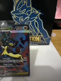 Pokemon TCG: Mega Lucario Ex 160/132 English Mega Evolution UR FULL ART - Image 3