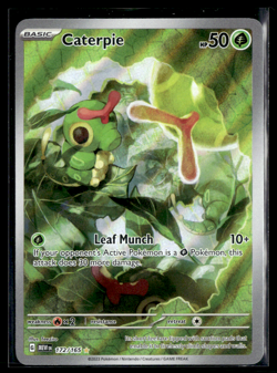 Caterpie Illustration Rare #172/165 - Scarlet & Violet 151 - NM/M Pokemon TCG - Image 2