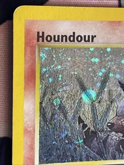 Houndour 5/75 Pokemon Neo Discovery Holo LP SWIRL - Image 5