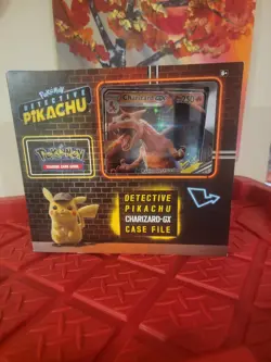 Pokemon TCG Detective Pikachu Charizard GX Case File Factory Sealed Brand New - Image 1