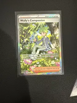 Wally's Compassion 186/132 Pokemon Mega Evolution SIR - Image 1