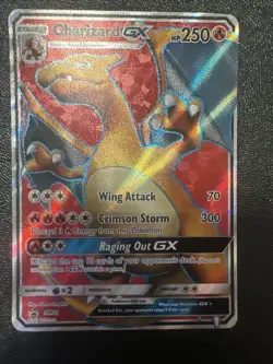 Charizard GX SM60 Sun & Moon Black Star Promo Pokemon TCG - Image 1