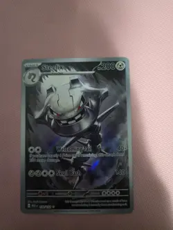 Steelix 150/132 Illustration Rare Pokemon Mega Evolution NM - Image 4