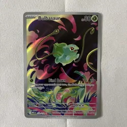 Pokemon Bulbasaur IR Mega Evolution 133/132 English - NM (MORE RARE THAN PROMO) - Image 2