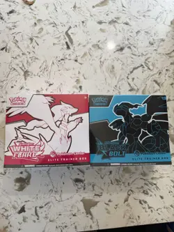 Pokemon Center Exclusive Black Bolt & White Flare Elite Trainer Box ETB Set Of 2 - Image 2
