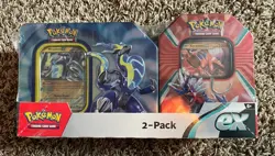 Pokemon TCG Miraidon & Koraidon Costco 2-Pack Tins - 9 Booster Packs- NEW SEALED - Image 1