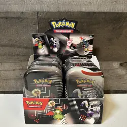 Pokemon TCG Black Bolt And White Flare Unova Mini Tin Set of 8 with Display Box! - Image 1