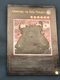 Yu-Gi-Oh! “GRANMARG THE ROCK MONARCH”FET-EN009 1st Edition Ultimate Rare - Image 2
