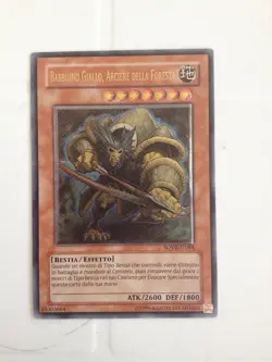 YU GI OH BABBUINO GIALLO ARCIERE DELLA FORESTA SOVR-IT084 ULTIMATE NEAR MINT - Image 1