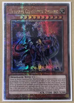 Yu-Gi-Oh! Ultimate Conductor Tyranno RA04-EN287 Quarter Century Secret 1st Ed - Image 1