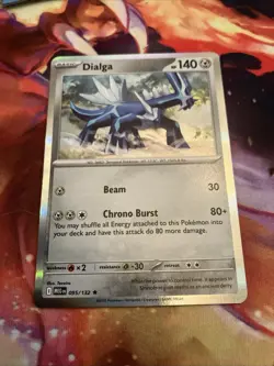 Dialga 095/132 Holo ME01: Mega Evolution Pokemon Card NM - Image 1