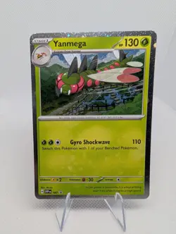 Yanmega SVP 187 Cosmos Holo Black Star Promo Pokemon TCG Card NM - Image 1
