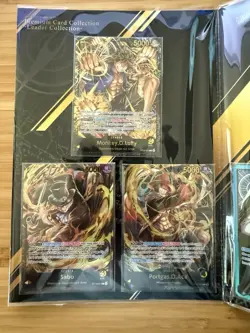 One Piece TCG Premium Leader Card Collection Bandai Fest English Sealed - Image 2