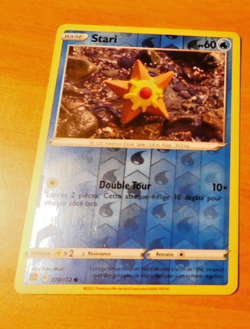 POKEMON STARS ETINCELANTES FRANCAISE CARD REVERSE HOLO CARTE 030/172 FR NM - Image 1