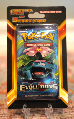 Pokemon TCG XY Evolutions Venusaur Blister Booster Pack 5 Card Promo 2016 Sealed - Image 1