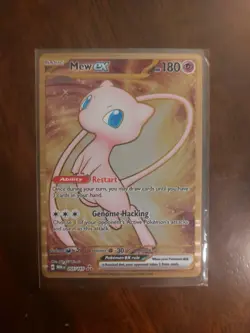Mew ex NM Metal Promo Card 205/165 Ultra Premium Collection UPC Pokemon 151 NM - Image 1