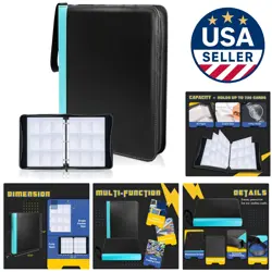 Durable Waterproof Trading Card Storage Binder - 720 Pocket Collection Organizer - Image 1