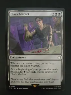 Black Market NM Universes Beyond: Fallout MTG FREE SHIPPING - Image 1