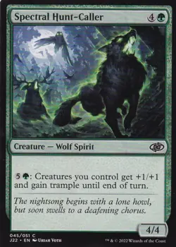 MTG Jumpstart 2022 - Spectral Hunt-Caller - J22 45 - Regular - Image 2