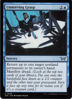 Unnerving Grasp U Duskmourn: House of Horror 80 NM MTG - Image 1