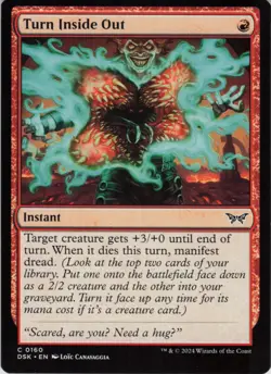 Turn Inside Out C Duskmourn: House of Horror 160 NM MTG - Image 1