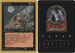 Light Play, English MTG Regular Dystopia - Sideboard - Jakub Slemr - 1997 World - Image 1