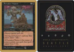 Light Play, English MTG Regular Forsaken Wastes - Sideboard - Jakub Slemr - 1997 - Image 1