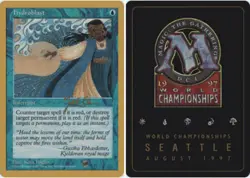 Light Play, English MTG Regular Hydroblast - Sideboard - Jakub Slemr - 1997 Worl - Image 1