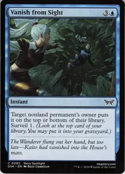 Vanish from Sight C Duskmourn: House of Horror 82 NM MTG - Image 1